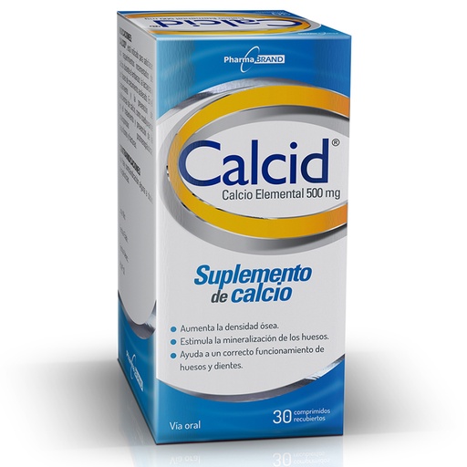 [07547] CALCID COM-RECx500MGx30 