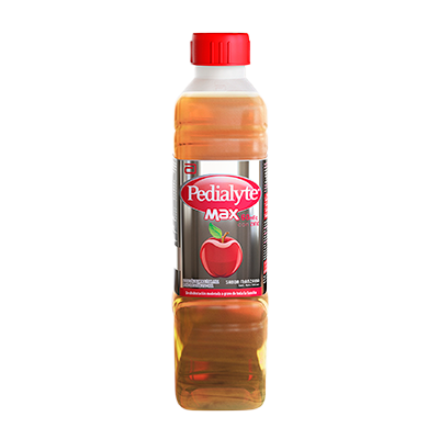 [07172] PEDIALYTE MAX MANZANA  SOL-ORALx60MEQx500ML