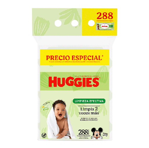 [02822] TOALLITAS HUM HUGGIES LIMP-PROF FLOWPACKx96(3) 