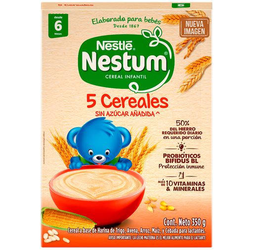 [03395] CEREAL NESTUM 5 CEREALES CAJAx350GR 