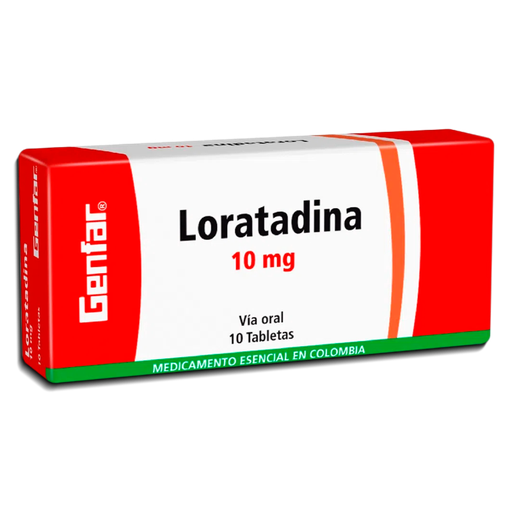 [09198] LORATADINA  COMx10MGx10LGENF