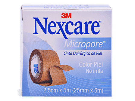 [10296] ESPARAD NEXCARE MICROP PIEL 2.5CMx5M 