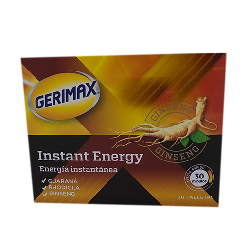 [07682] GERIMAX INSTANT-ENERGY  TABx400/120/100MGx30