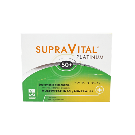[07643] SUPRAVITAL PLATINUM CAP-BLANx69.93GRx30 