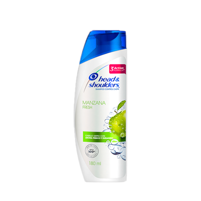 [01559] SHAMP HEAD&SH MANZANA FRESHx180ML 