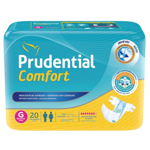[03709] PAÑAL PRUDENTIAL COMFORT Gx20 