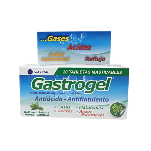 [07010] GASTROGEL  TAB-MASTx800/40MGx20