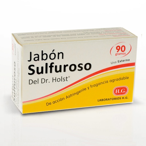 [05689] JABON SULFUROSO DR HOLST BARRAx90GR 