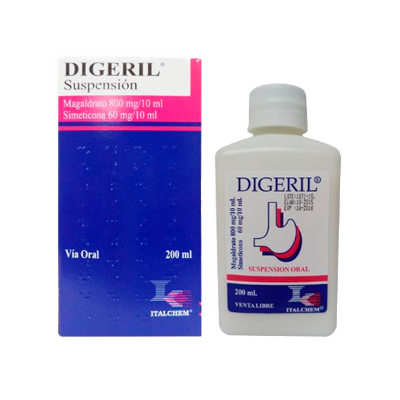 [07023] DIGERIL  SUS-ORALx800/60MG/10MLx200ML