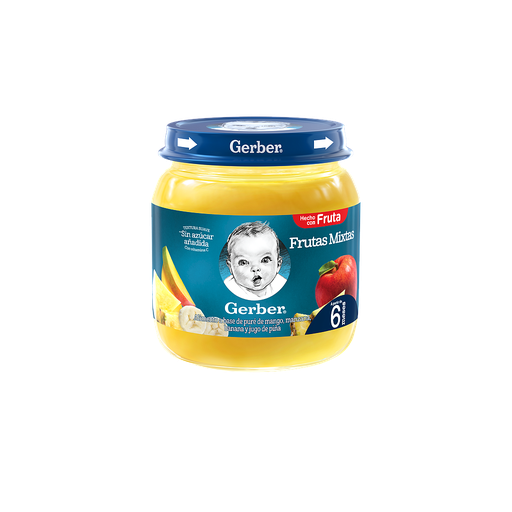 [03405] COMPOTA GERBER FRUTAS MIXTAS FCOx113GR 