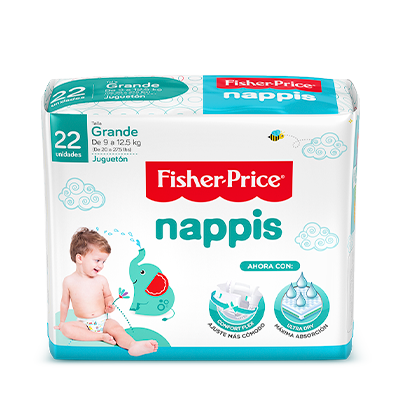 [02715] PAÑAL NAPPIS FISHER-P Gx22 