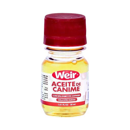 [05291] ACEITE CANIME WEIR FCOx30MLx12 