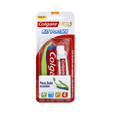 [02182] CEPILLO COLGATE KIT-PORTATIL CEPILLO+PASTAx22ML 