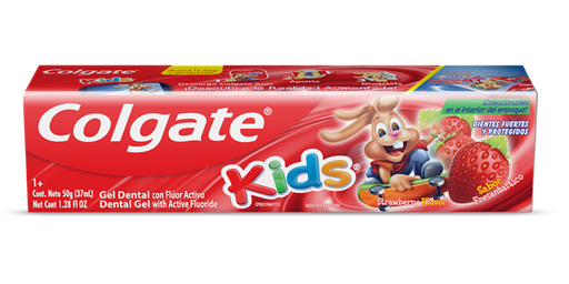 [02354] PASTA COLGATE KIDS STRAWBERRY GELx38ML 