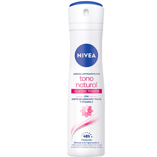 [09926] DESOD NIVEA ACLAR-NATURAL AERx150ML 