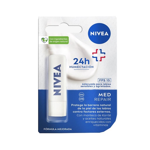 [02151] PROT-LABIAL NIVEA MED REPAIR FPS15x4.8GR 