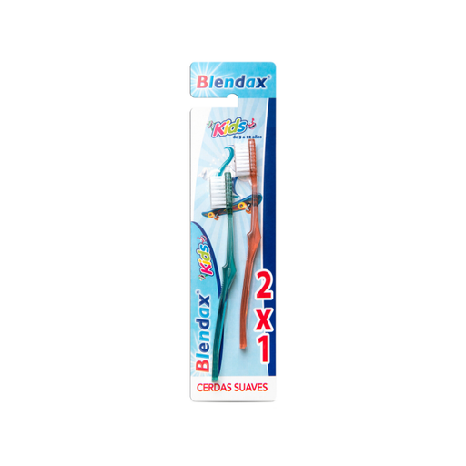 [03241] CEPILLO BLENDAX KIDS 5-12A SUAVEx2 
