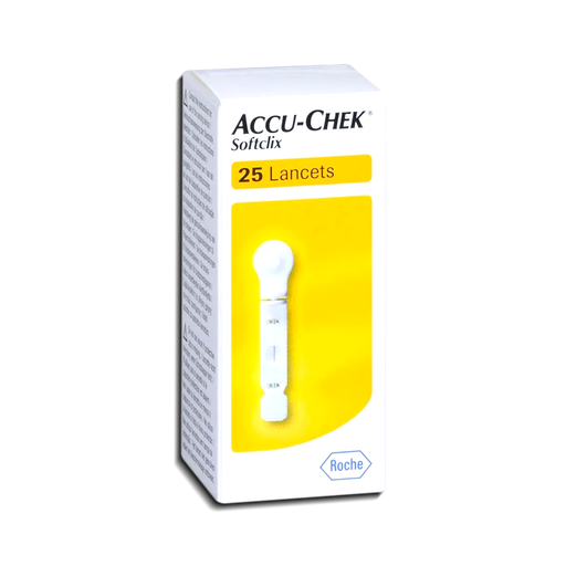 [00381] LANCETAS ACCU-CHEK SOFTCLIX CAJAx25 