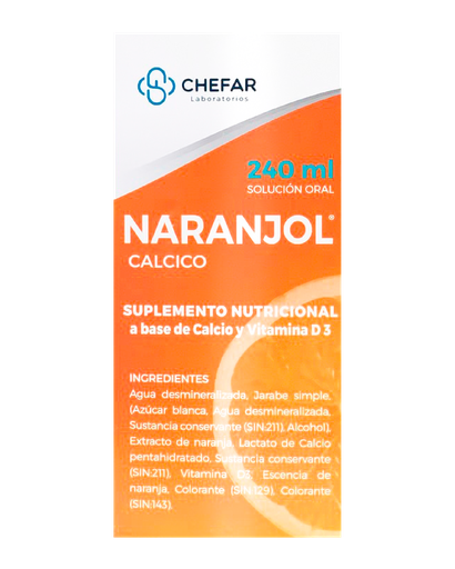 [07513] NARANJOL CALCICO SOL-ORALx240ML 