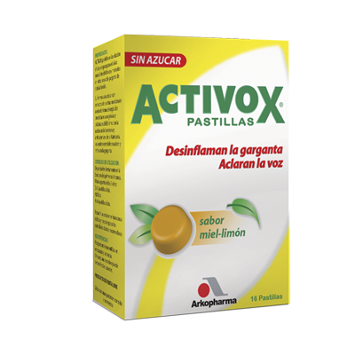 [09427] ACTIVOX MIEL-LIMON  PASTx24/12MGx16