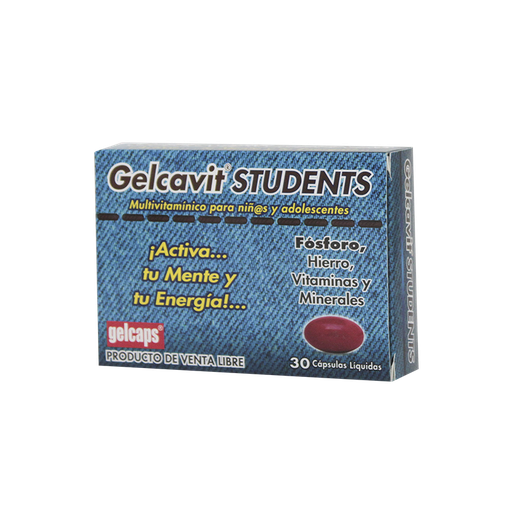[07680] GELCAVIT STUDENTS  CAP-BLANx30