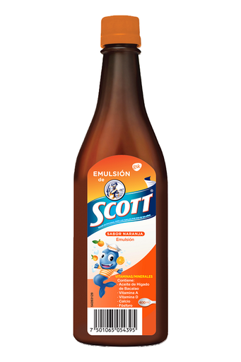 [07616] EMULSION SCOTT NARANJAx400ML 