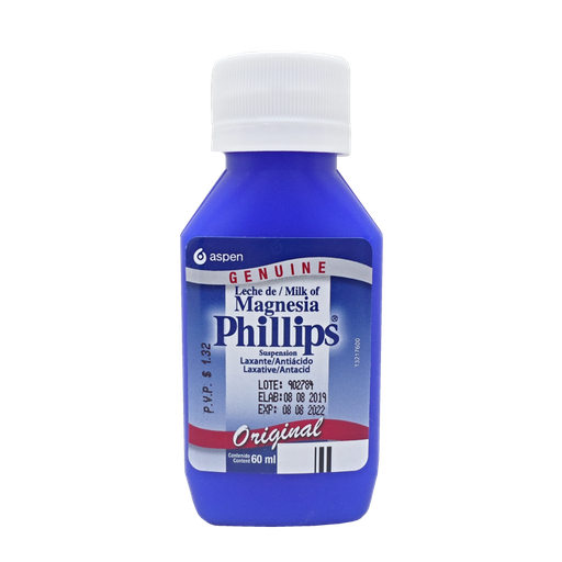[07452] LECHE MAGNESIA PHILL  SUS-ORALx425MG/5MLx60ML