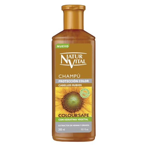 [01387] SHAMP NATUR-VITAL COLOURSAFE RUBIOSx300ML 