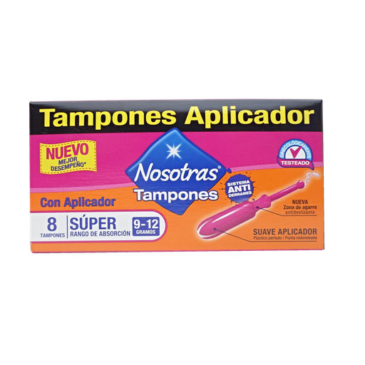 [00459] TAMPONES NOSOTRAS C-APLIC SUPERx8 