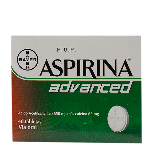 [04372] ASPIRINA ADVAN  TABx650/65MGx40