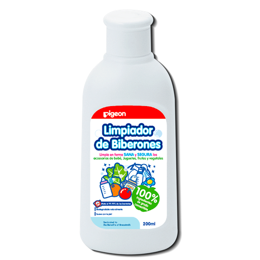 [03297] SOLUCION PIGEON LIMP-BIBERONESx200ML 