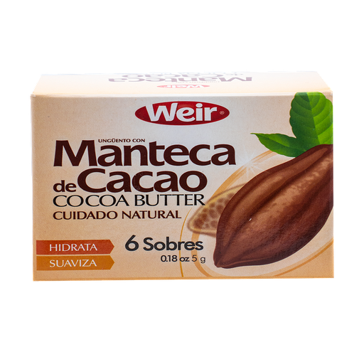 [05311] MANTECA CACAO WEIR SOBx5GRx6 
