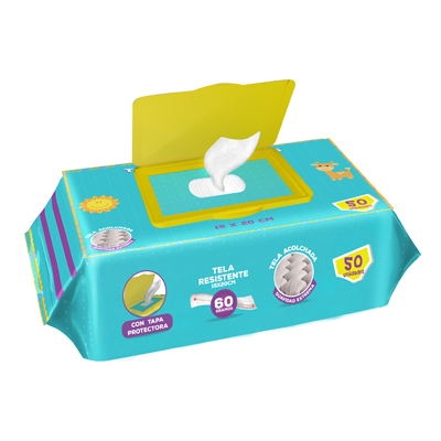 [02817] TOALLITAS HUM CARLITOS FLOWPACKx50 