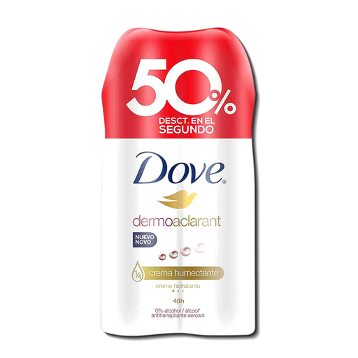 [02064] *DESOD DOVE DERMOACLARANT AERx150ML +2DO 50% 