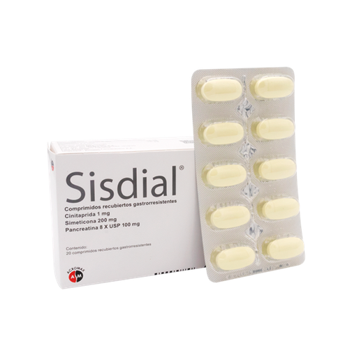 [07306] SISDIAL  COM-RECx1/200/100MGx20