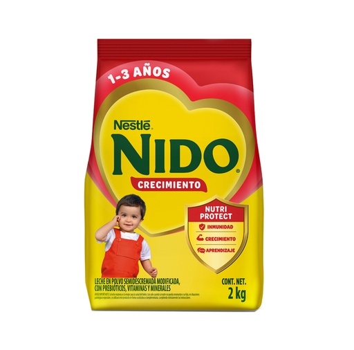 [12961] LECHE NIDO 1+ CRECIMIENTO FDAx2KG 