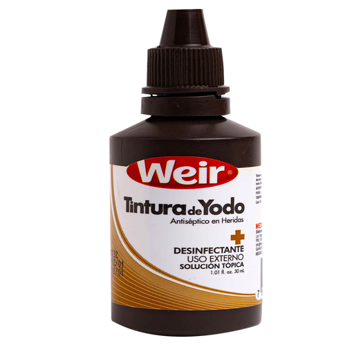[02504] TINTURA YODO  SOL-TOPx1.30%x30MLx12WEIR