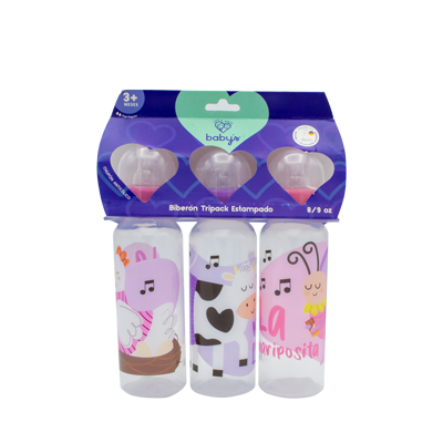 [02862] BIBERON BABYS ESTAMP S-AGA B/ES 3+Mx8/9 ONZ TRIPACK 