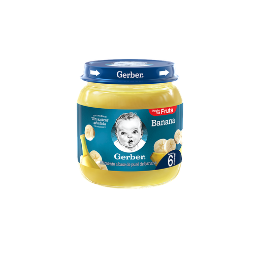 [03410] COMPOTA GERBER BANANA FCOx113GR 