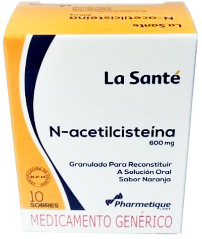 [08993] N-ACETILCISTEINA NAR  GRAN-SOL-ORALx600MGx10LSTE