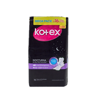 [00506] TOALLA HIG KOTEX NOCTURNA EX-PROTECCIONx16 