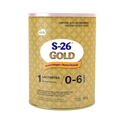 [03417] LECHE ALULA GOLD PREMIUM ET-1 LATAx400GR 