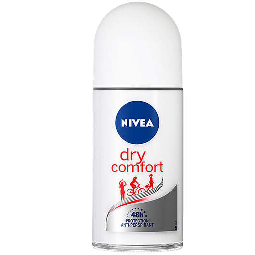 [09912] DESOD NIVEA DRY COMFORT ROLLONx50ML 