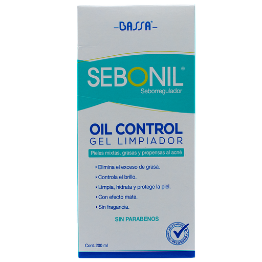 [13025] GEL BASSA SEBONIL LIMPIADOR FACx200ML 