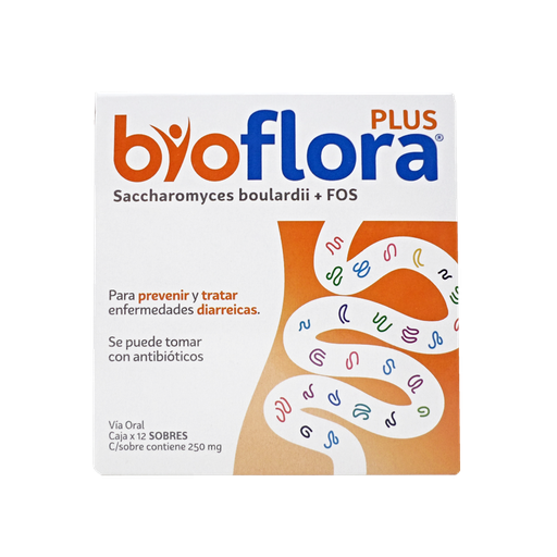 [12995] BIOFLORA PLUS  GRAN-SOL-ORALx250MGx12