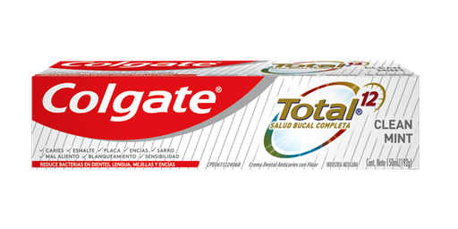 [02307] PASTA COLGATE TOTAL12 CLEAN MINTx150ML 