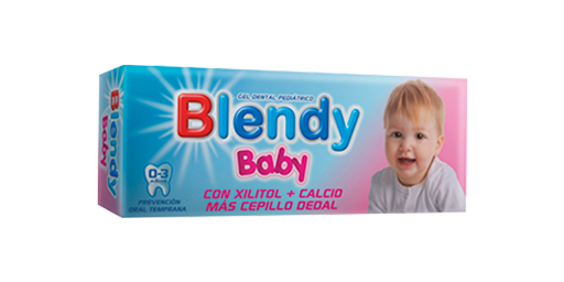 [02316] PASTA DENTAL BLENDY BABY+CEP 0-3A T-FRU GELx25ML 