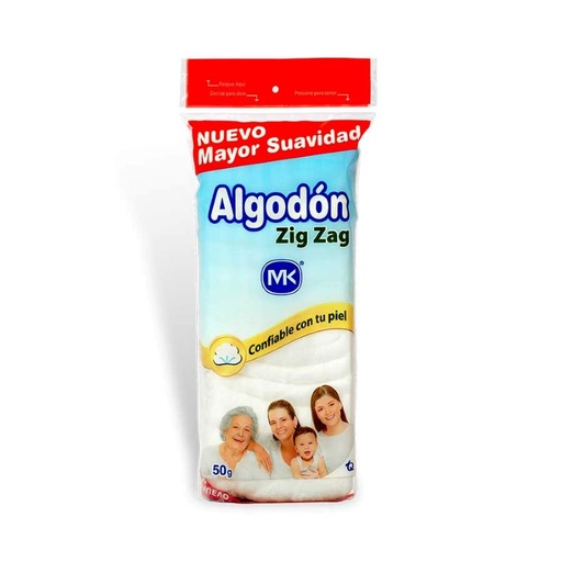[03946] ALGODON MK ZIGZAG FDAx50GR 