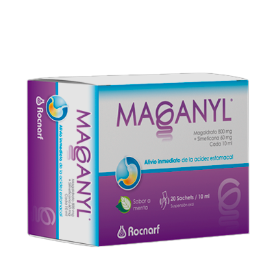 [09676] MAGANYL MENTA  SUS-ORALx800/60MGx20