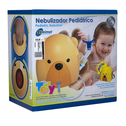 [00400] NEBULIZADOR DEIMEL PEDIATRICO TEDY MODEL TCN-02WB 